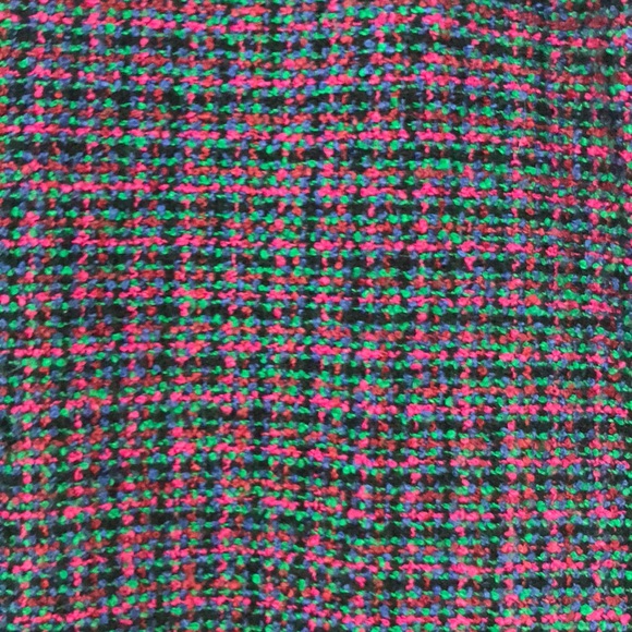 ๐Last Call Before Donation๐ Vintage colourful tweed wool blend mini skirt - Picture 2 of 11
